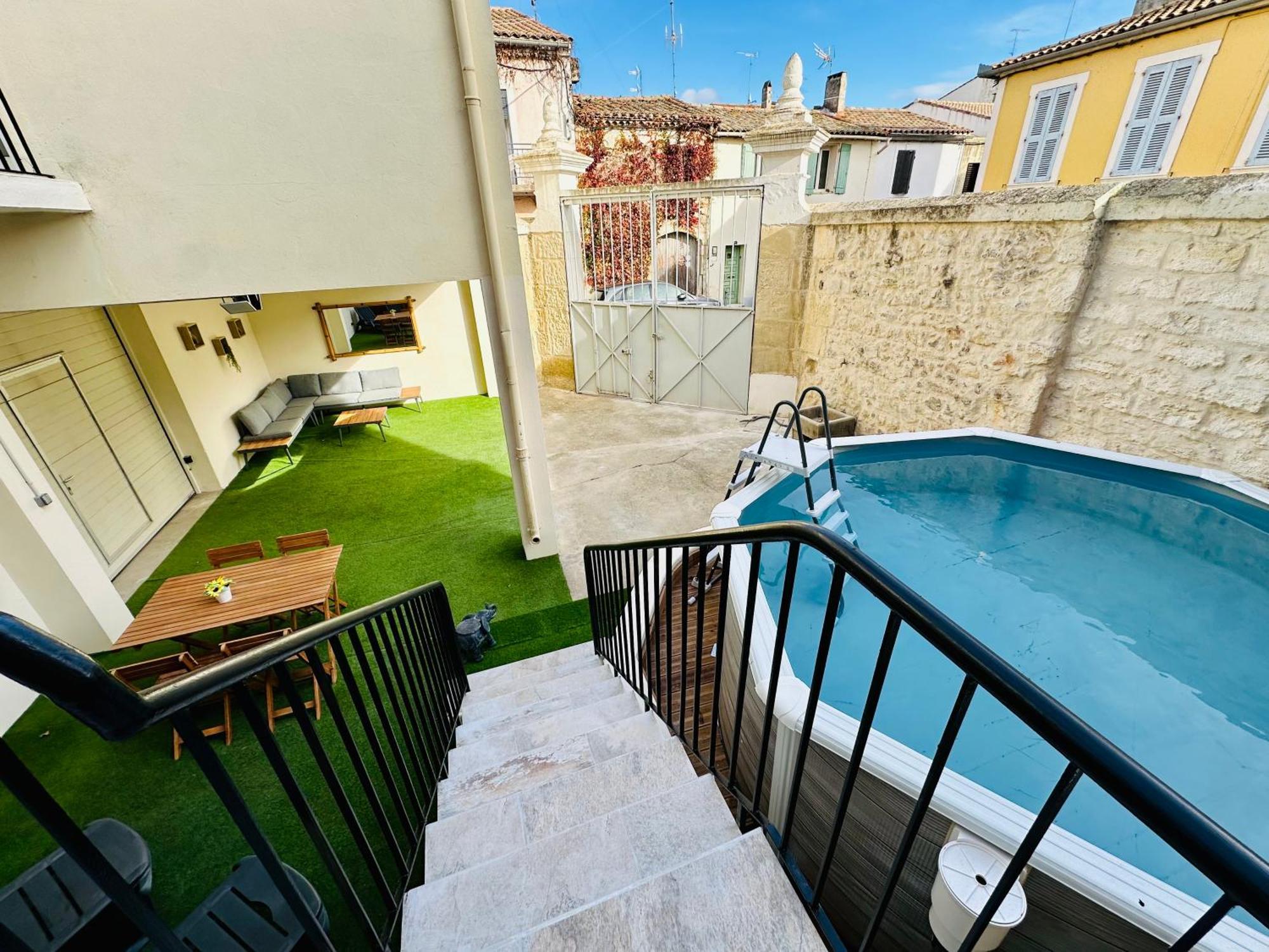 Les Appartements Du Mas - Rose Marie Aigues-Mortes Buitenkant foto