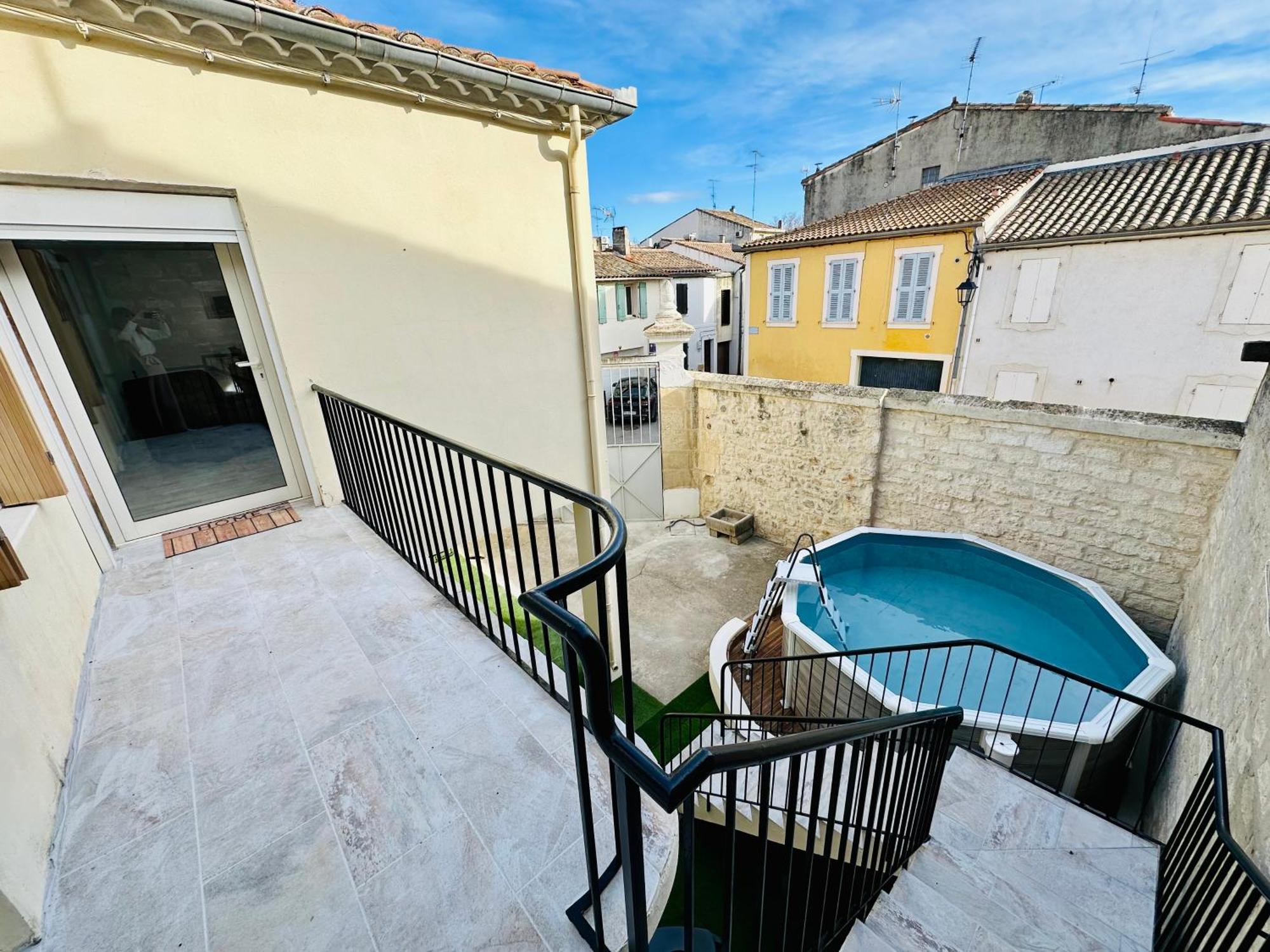 Les Appartements Du Mas - Rose Marie Aigues-Mortes Buitenkant foto