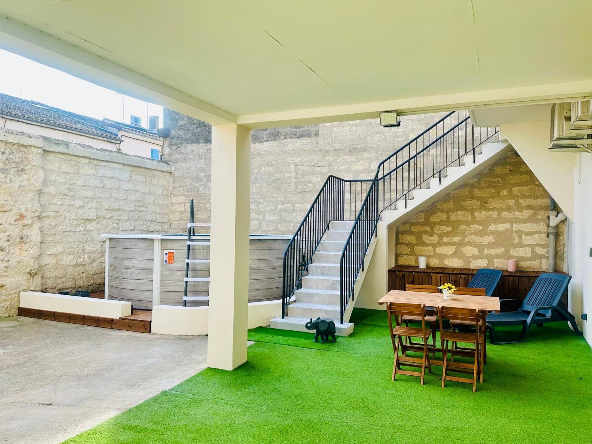 Les Appartements Du Mas - Rose Marie Aigues-Mortes Buitenkant foto