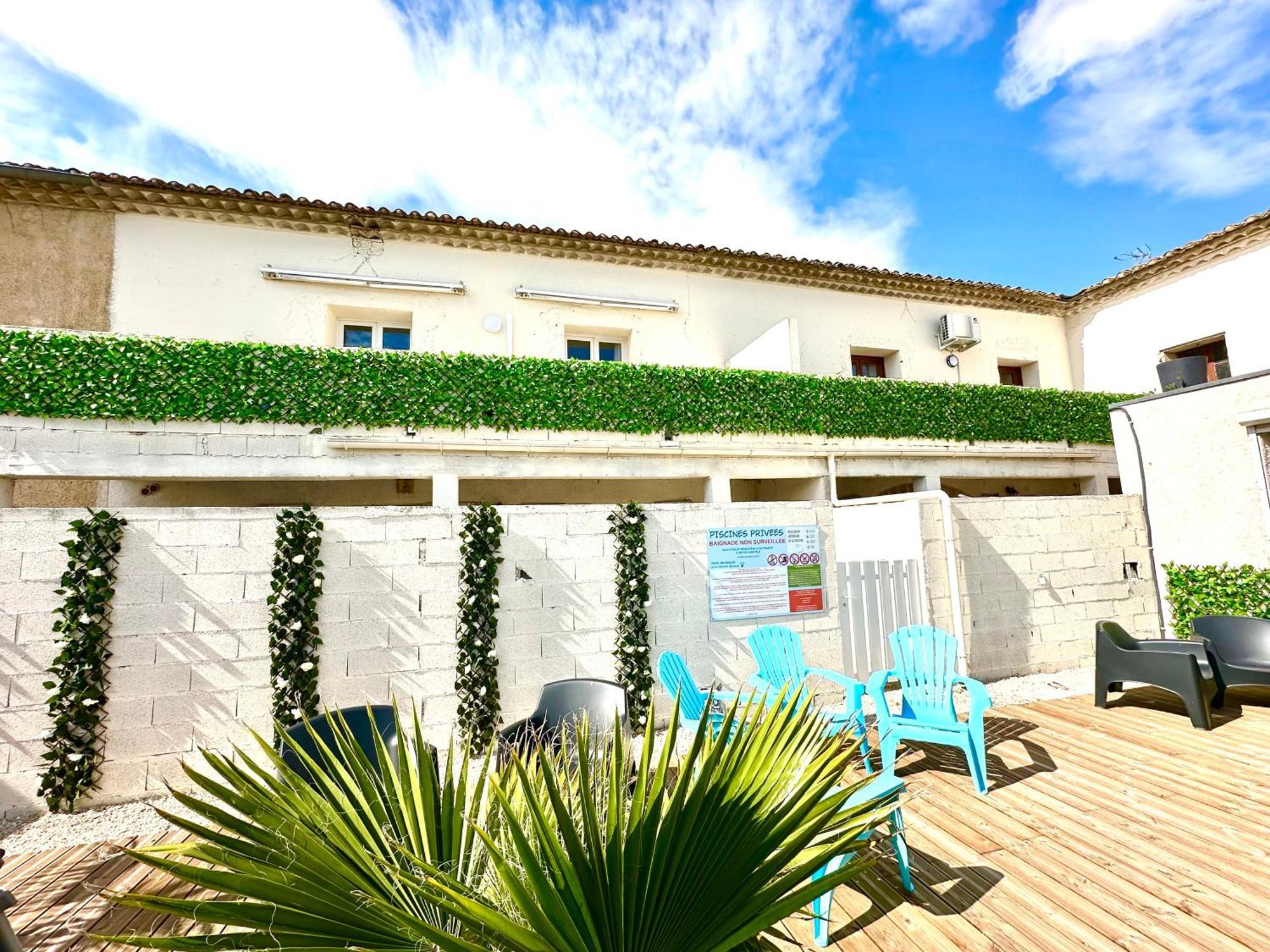Les Appartements Du Mas - Rose Marie Aigues-Mortes Buitenkant foto